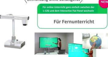 ELMO Europe präsentiert neues Video zur L-12G Dokumentenkamera (Foto: ELMO EUROPE SAS)